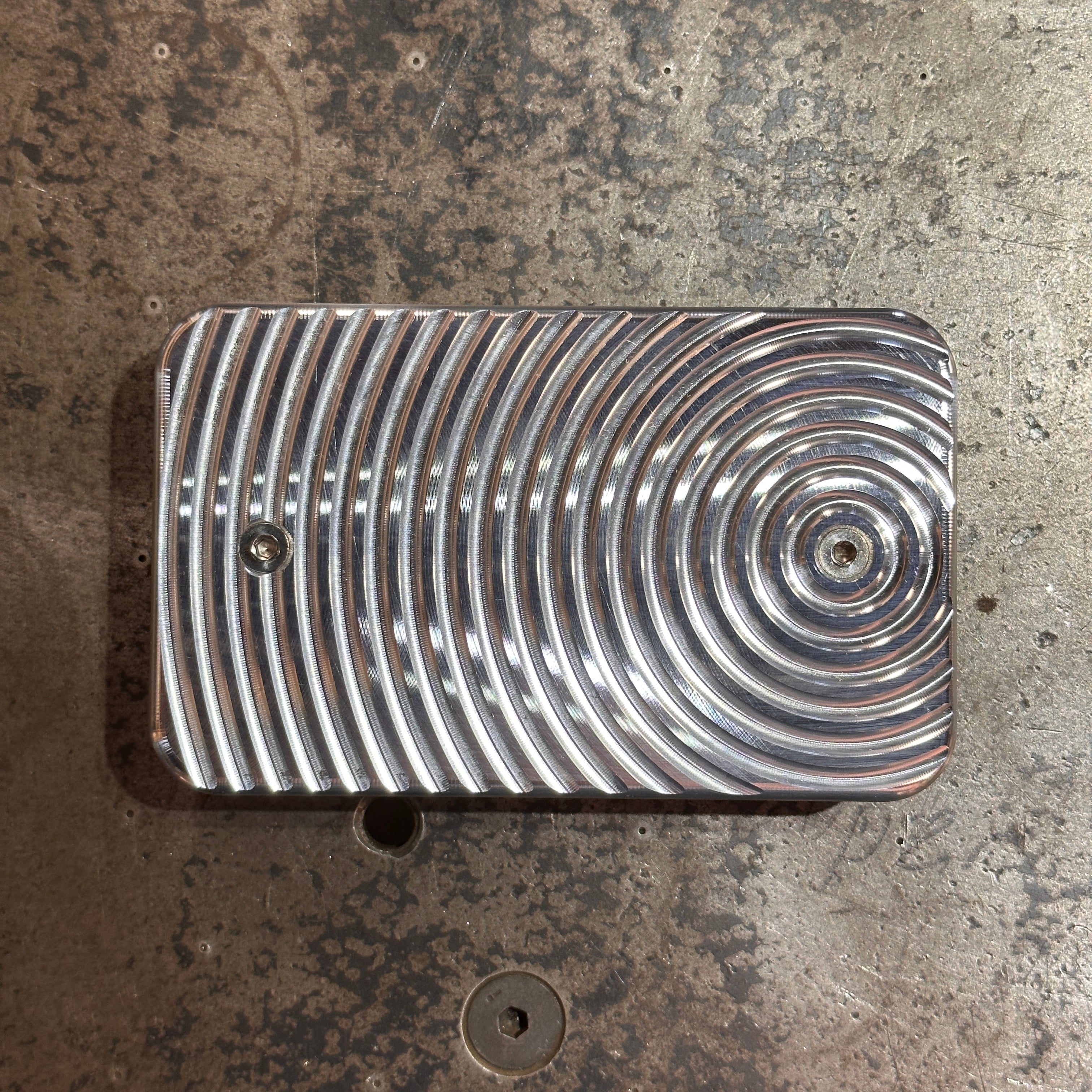 Mini Breadbox Air Cleaner - Raw Machined