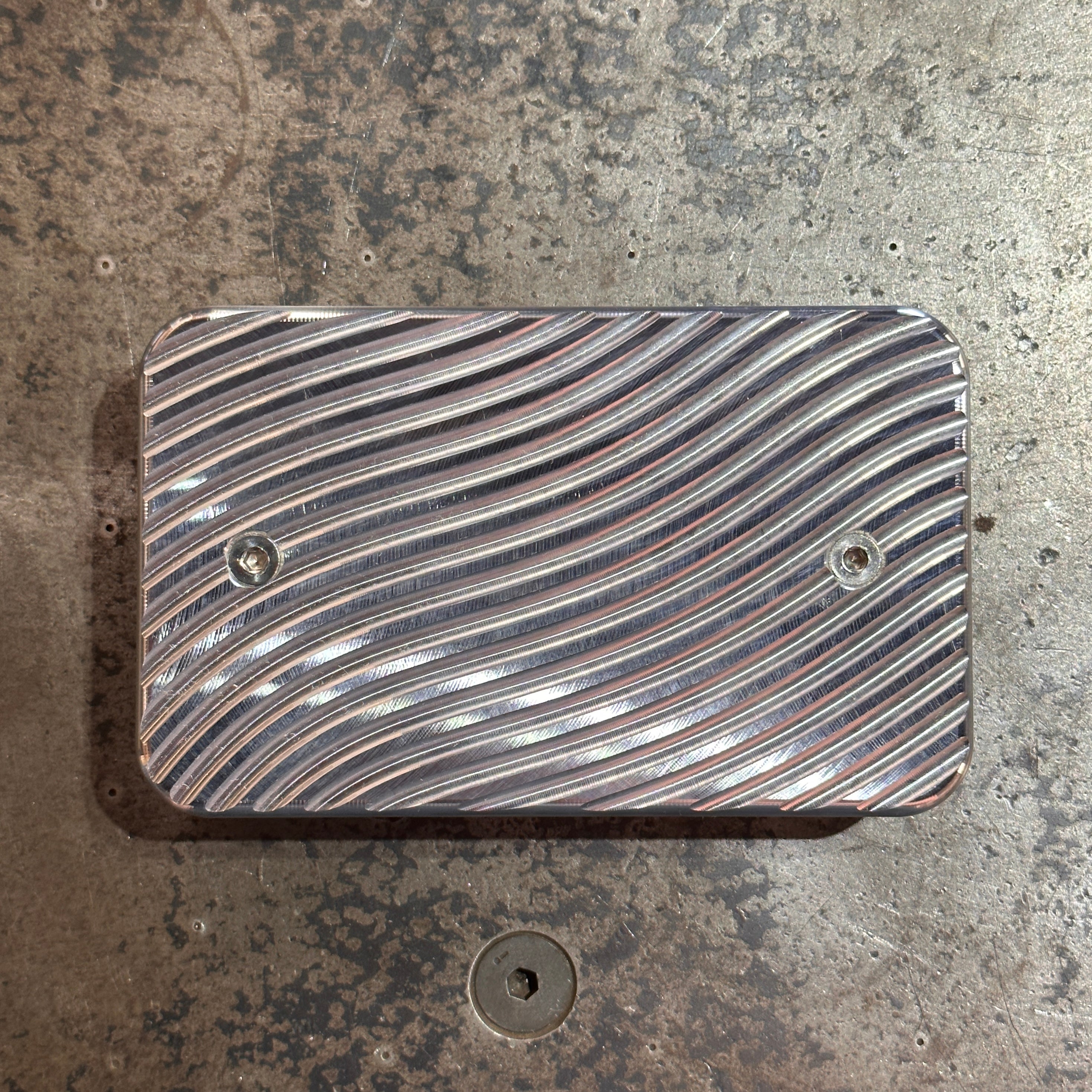 Mini Breadbox Air Cleaner - Raw Machined