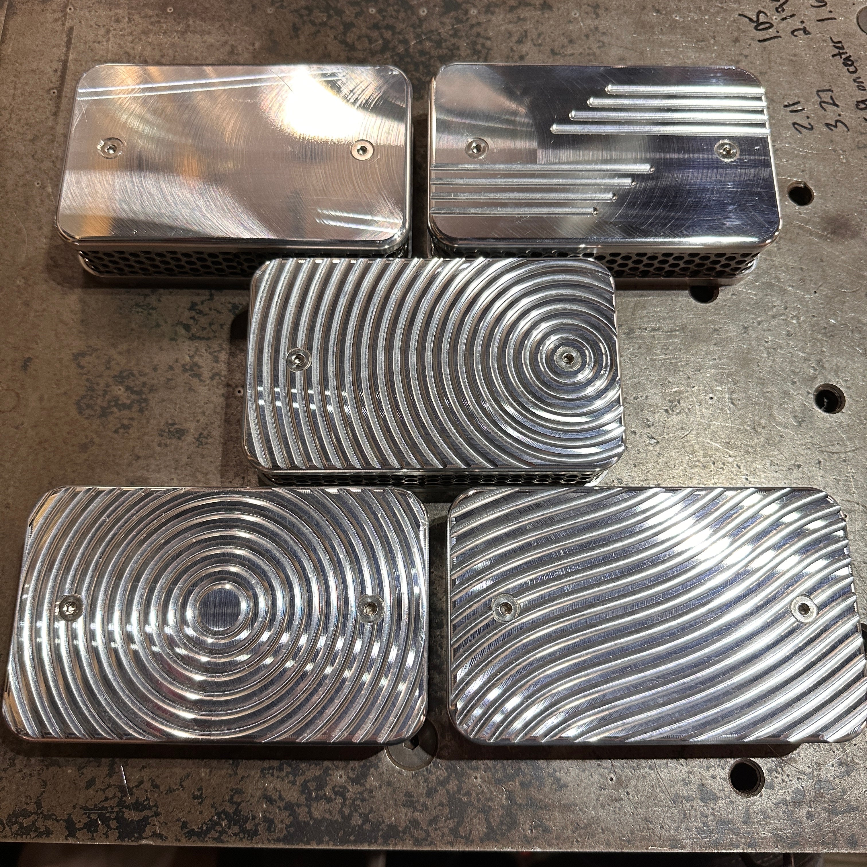 Mini Breadbox Air Cleaner - Raw Machined
