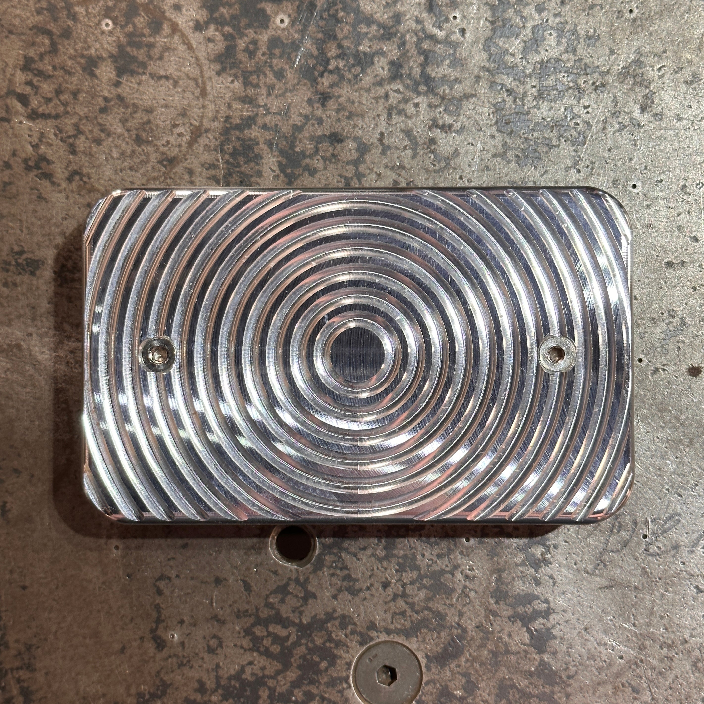 Mini Breadbox Air Cleaner - Raw Machined