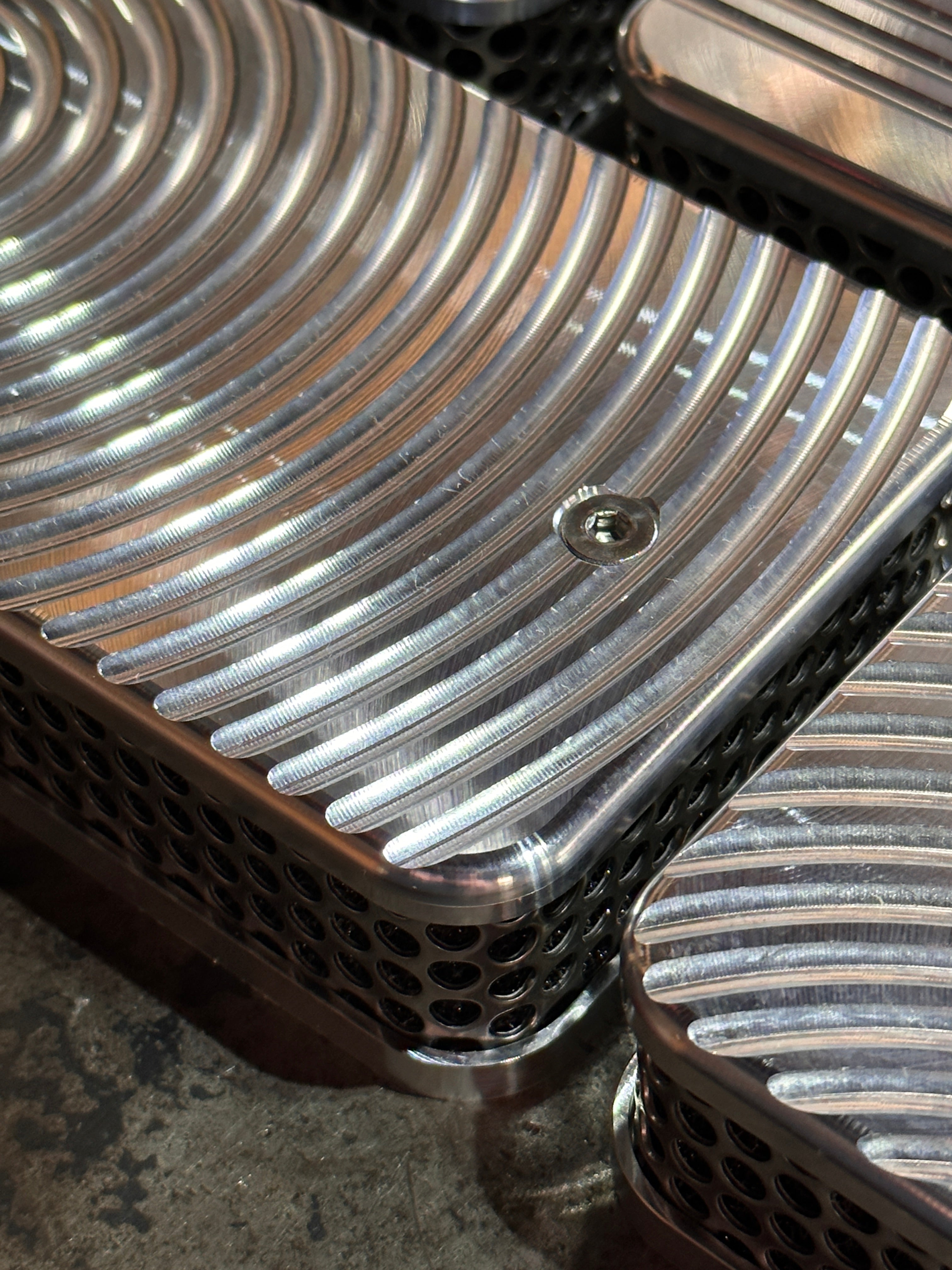 Mini Breadbox Air Cleaner - Raw Machined