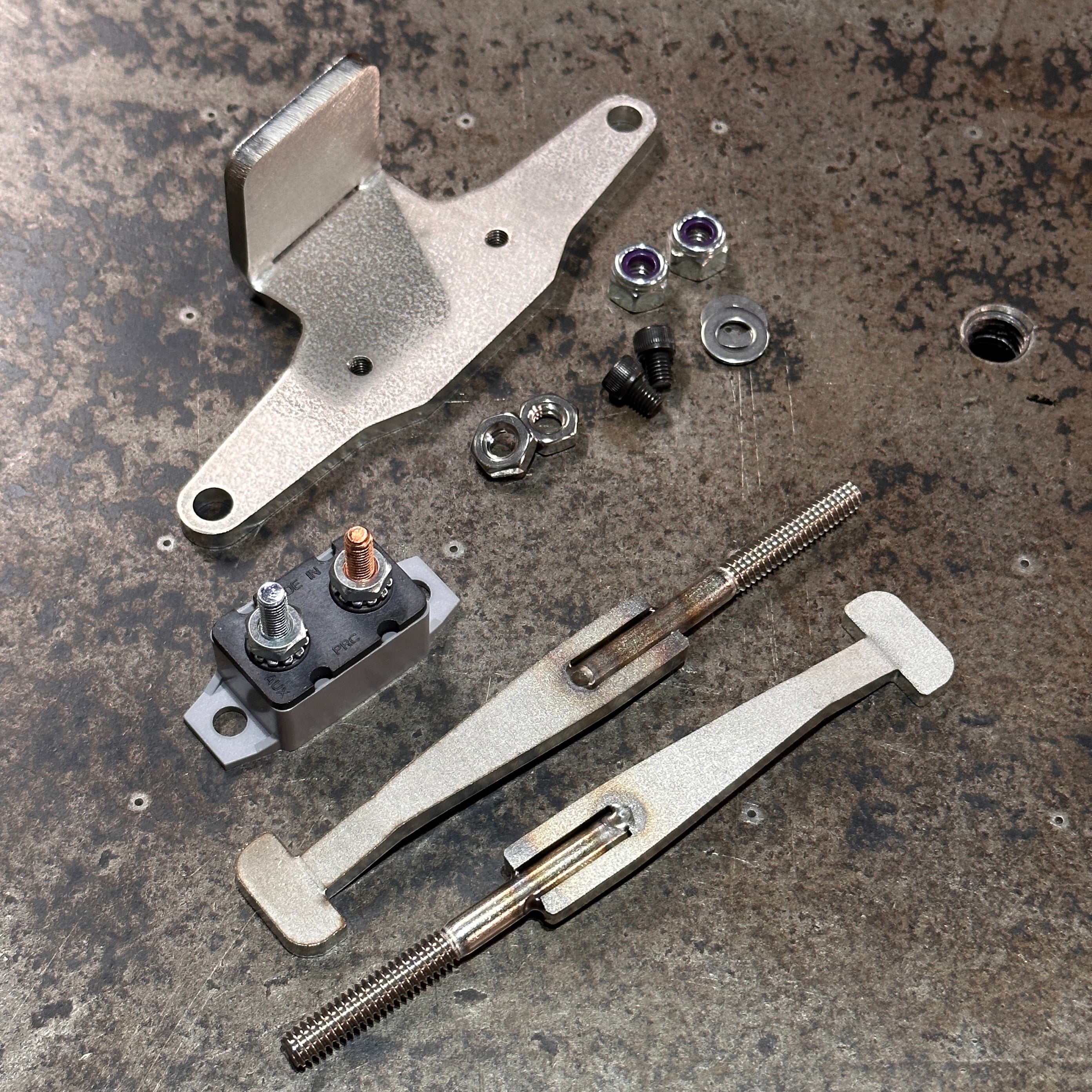 Horseshoe Battery Hold Down