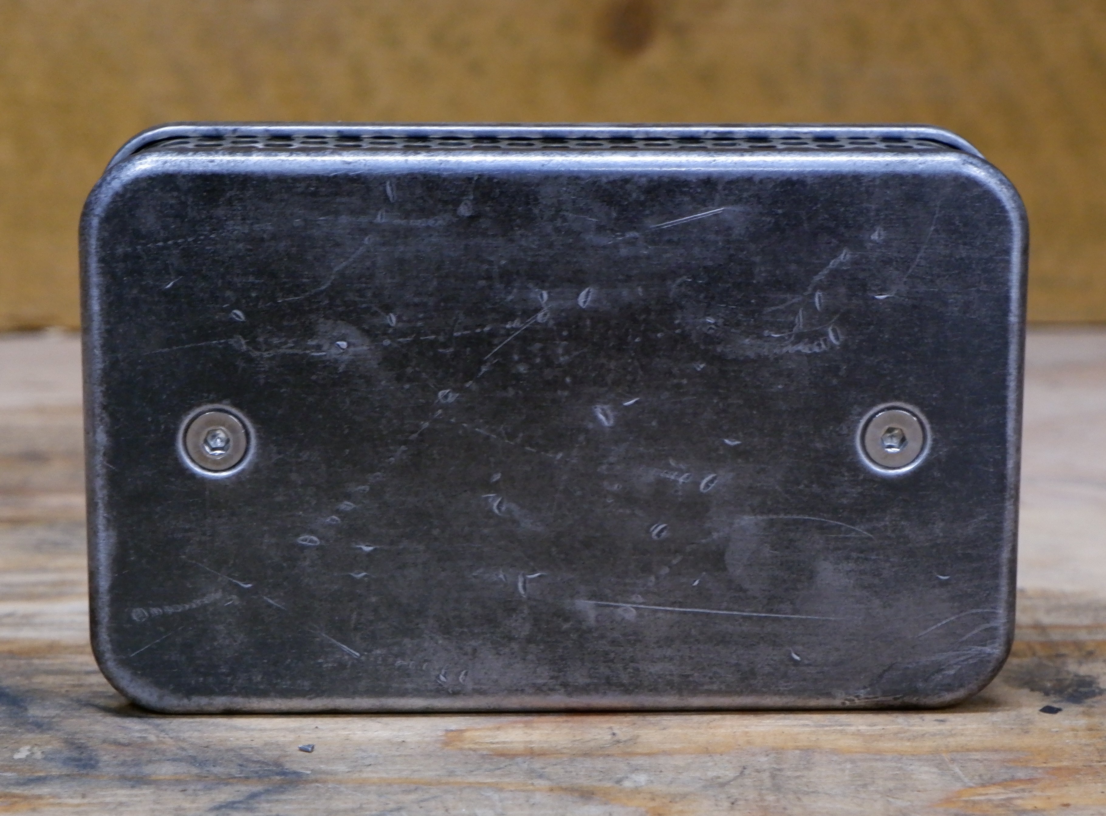 Mini Bread Box Air Cleaner - Patina