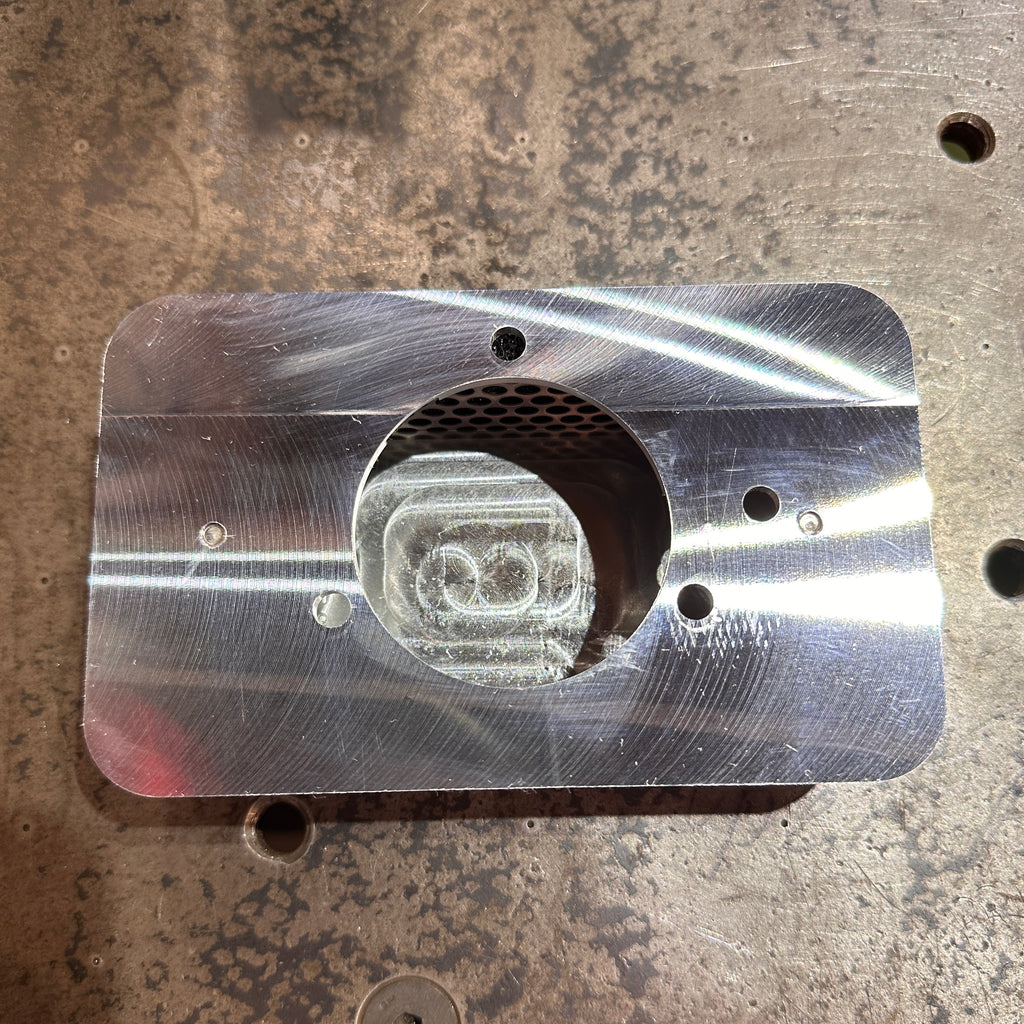 Mini Breadbox Air Cleaner - Raw Machined