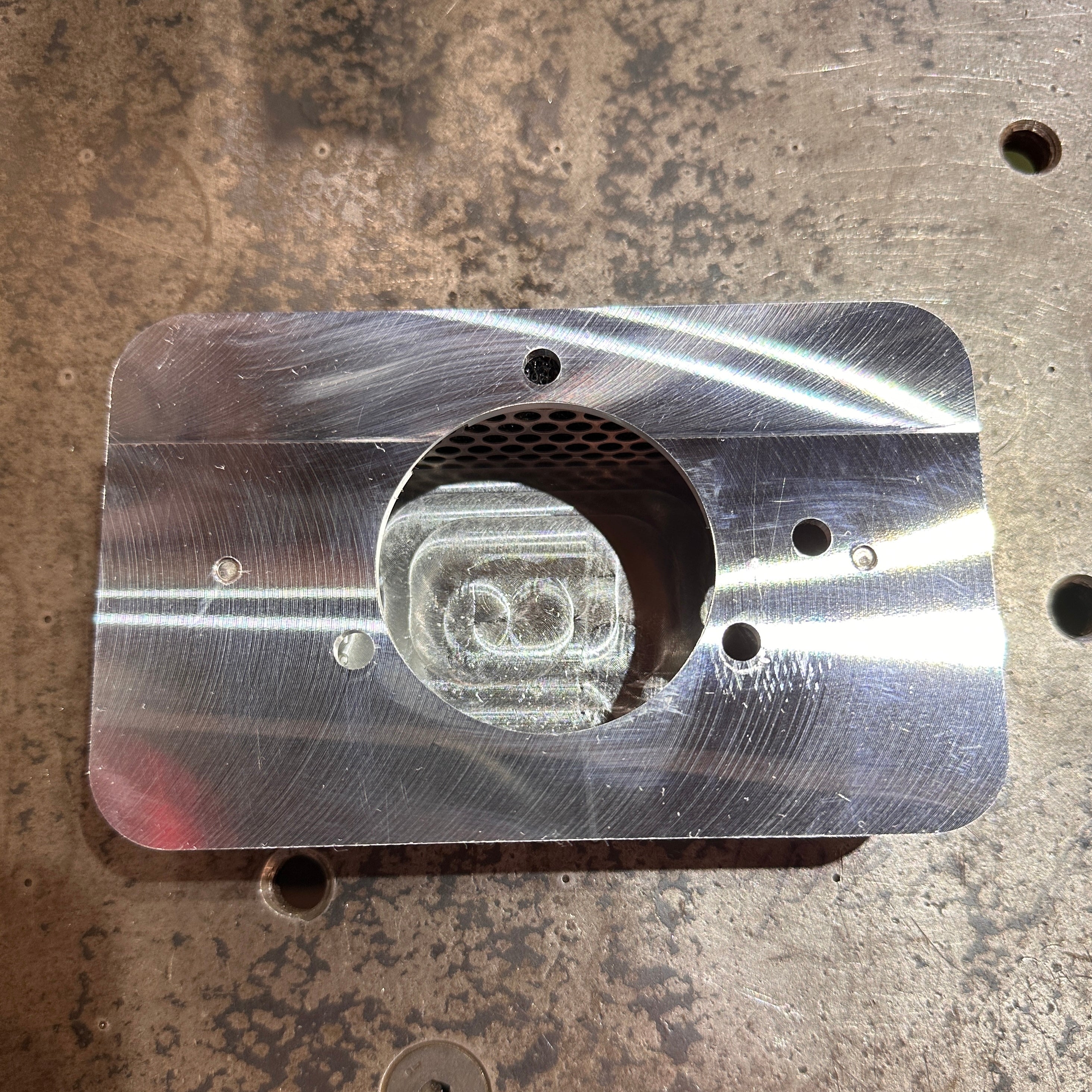 Mini Breadbox Air Cleaner - Raw Machined