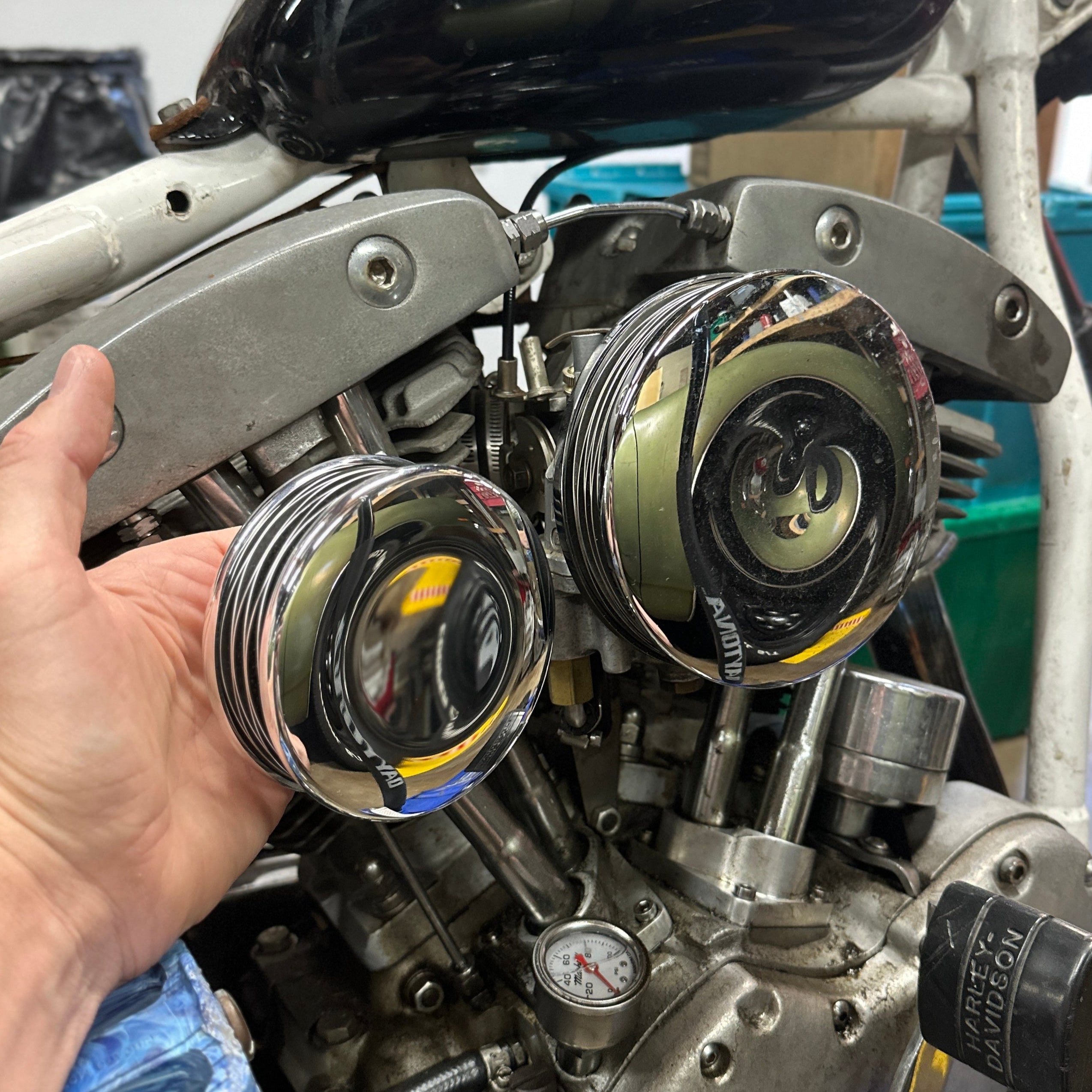 4" Tuna Can Air Cleaner - Dipper