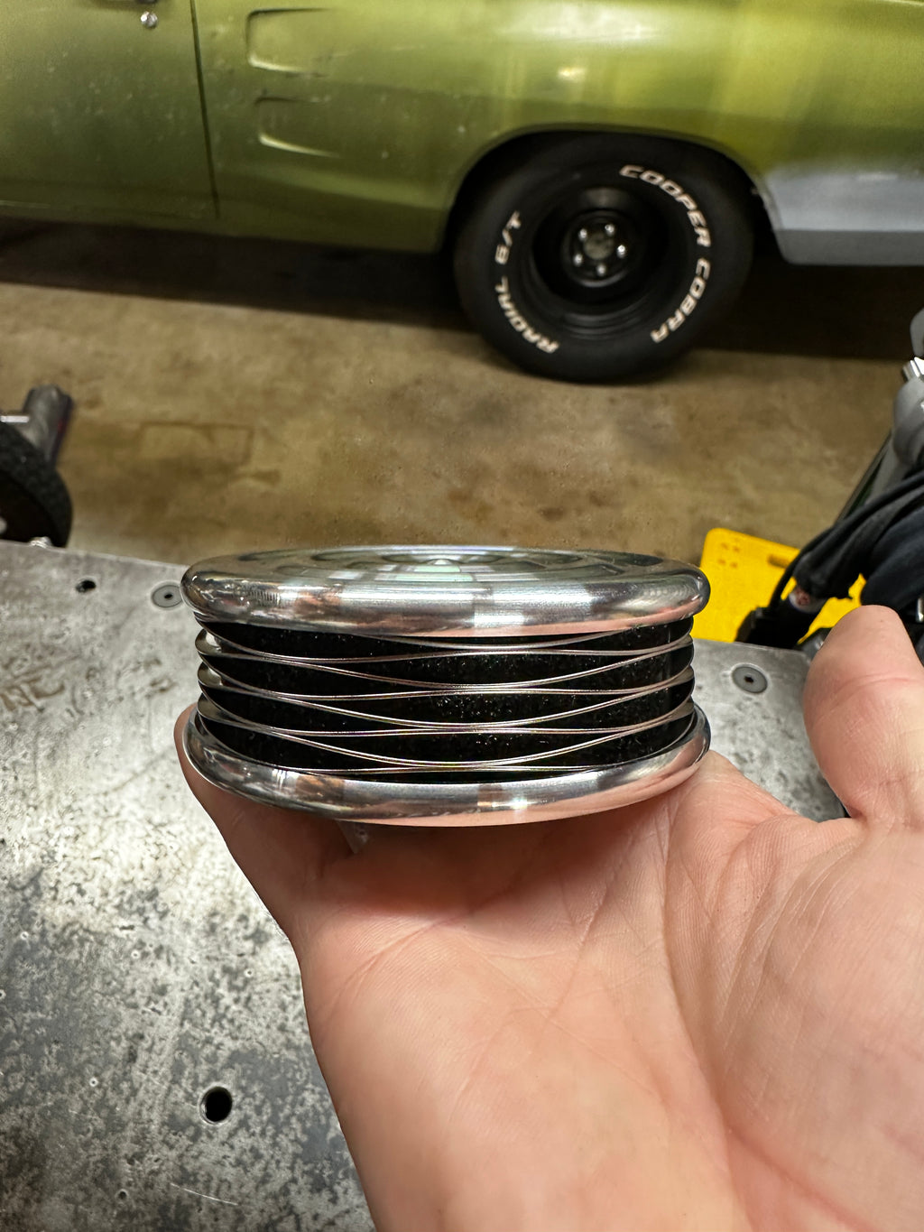 4" Tuna Can Air Cleaner - Bullseye