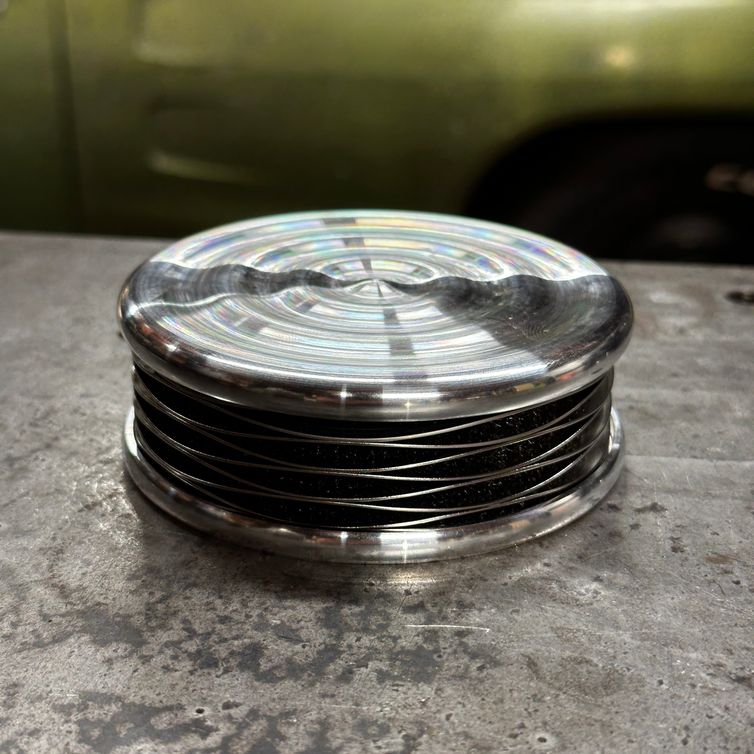 4" Tuna Can Air Cleaner - Bullseye