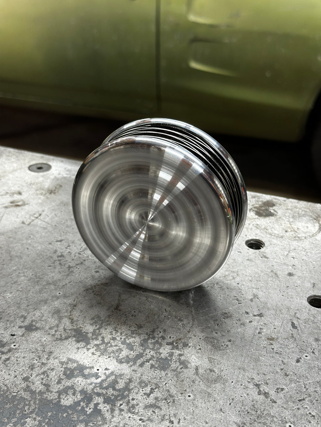 4" Tuna Can Air Cleaner - Bullseye