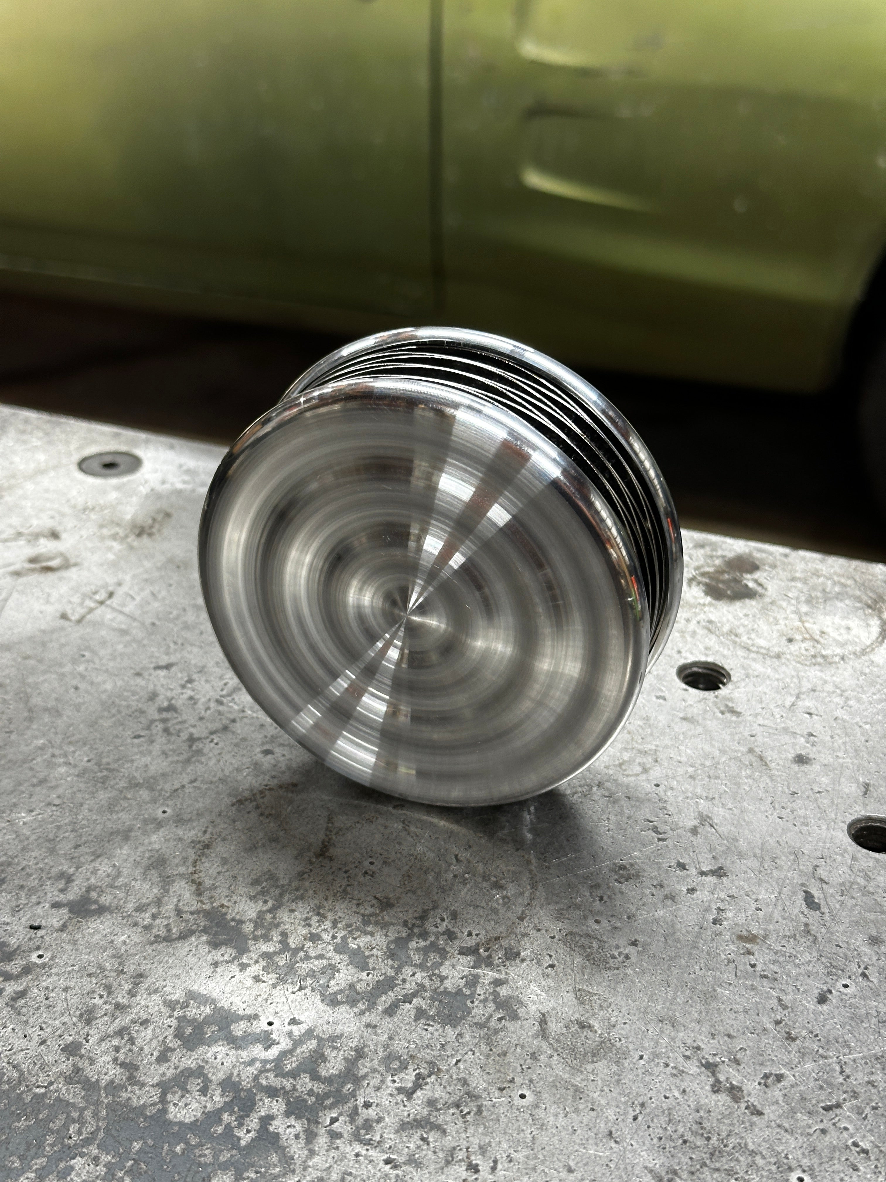 4" Tuna Can Air Cleaner - Bullseye