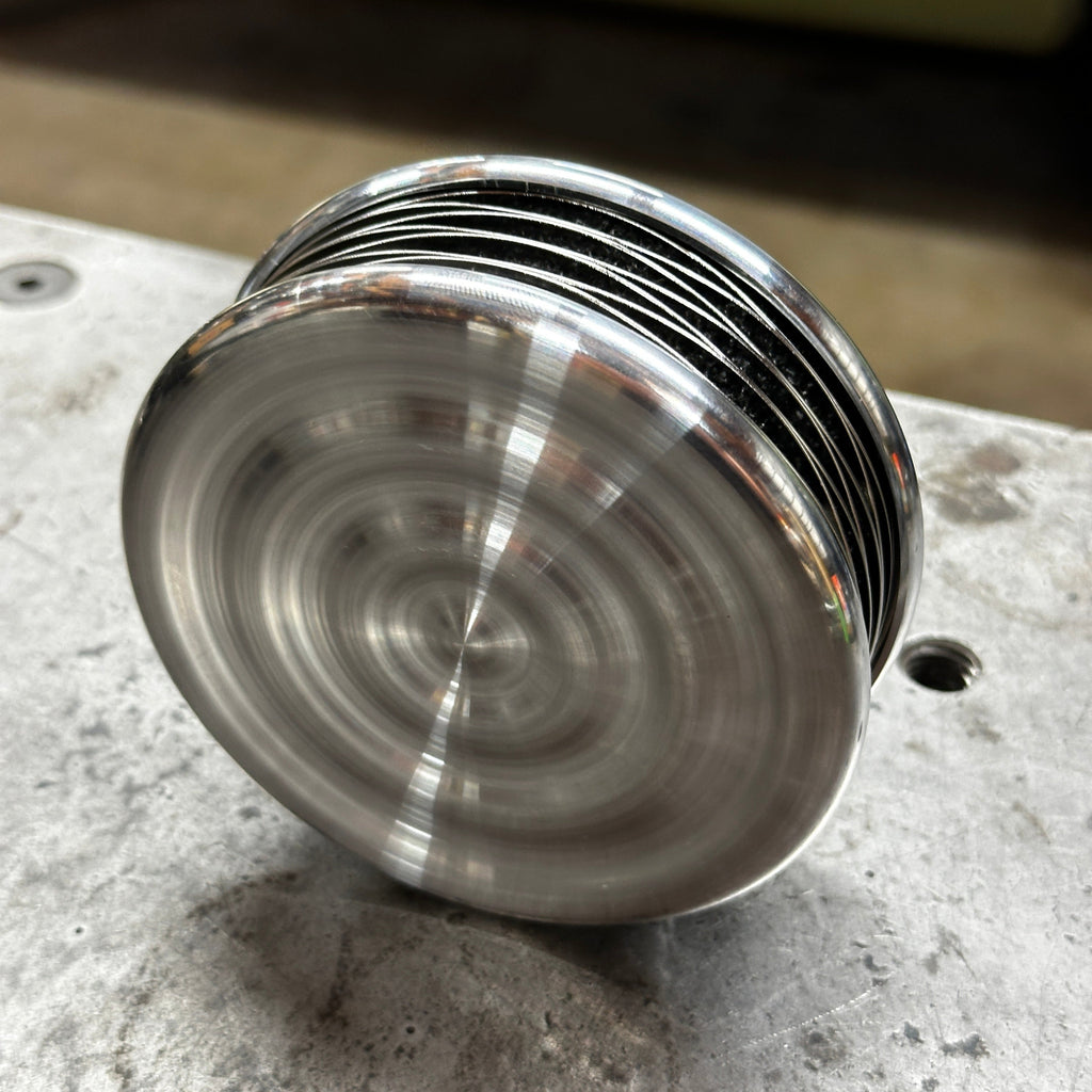 4" Tuna Can Air Cleaner - Bullseye