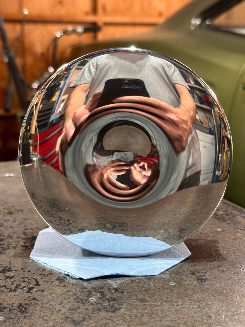 5.5" Tuna Can Air Cleaner - Dipper
