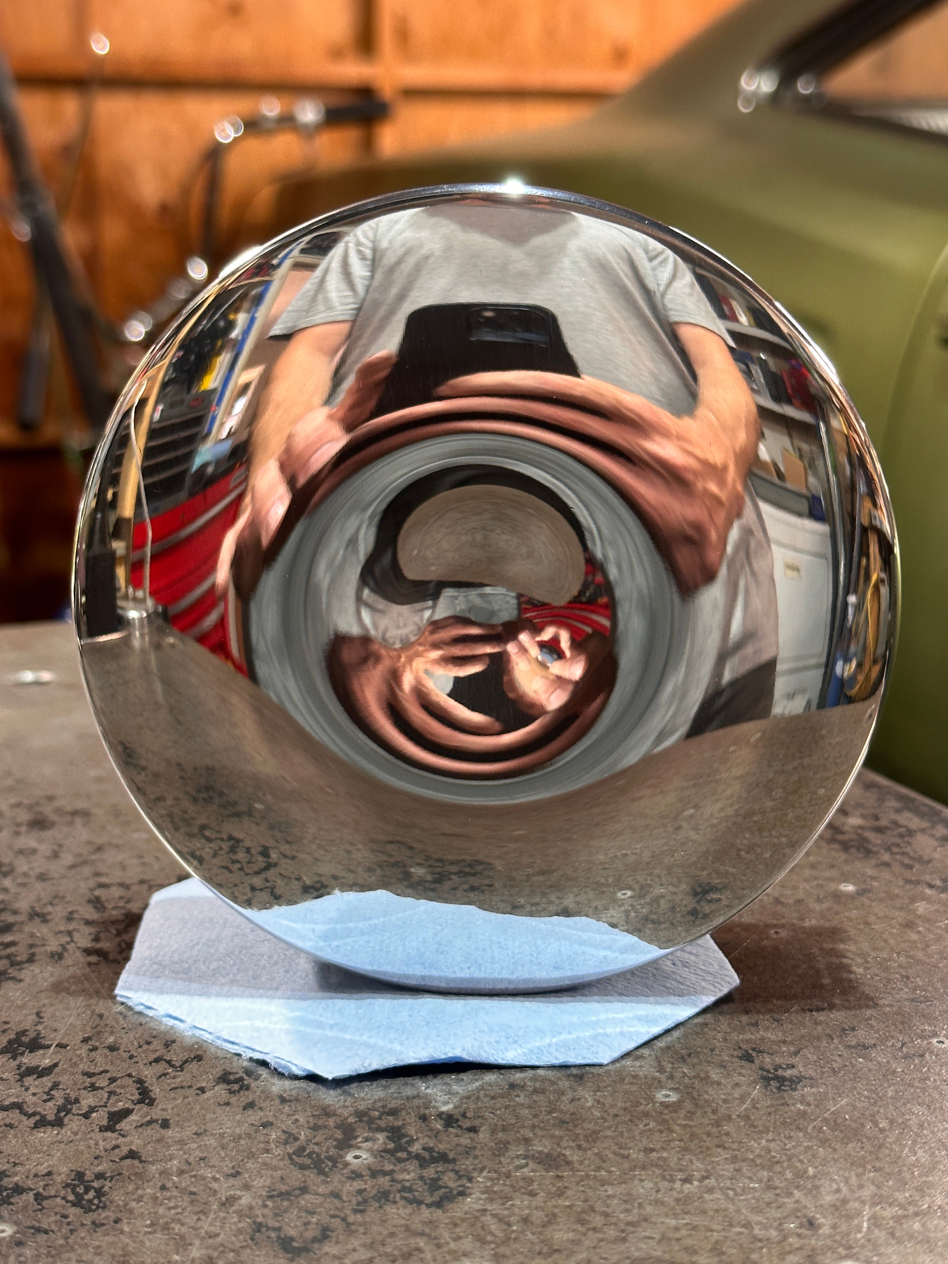 5.5" Tuna Can Air Cleaner - Dipper