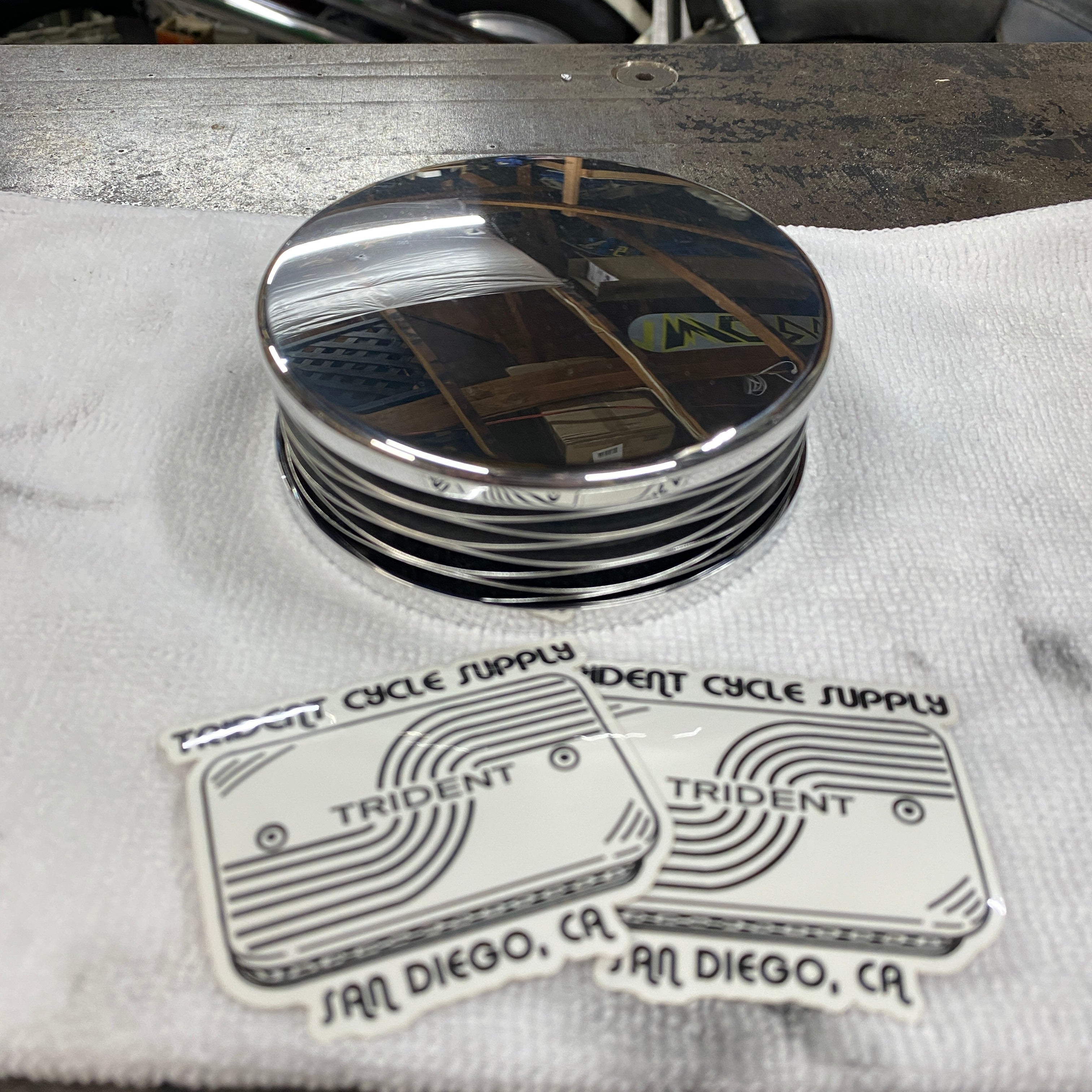 4" Tuna Can Air Cleaner - Domed